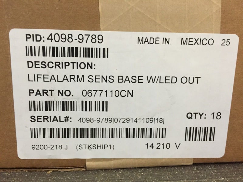 Simplex 4098-9789 - Base with Led Out - Image 2